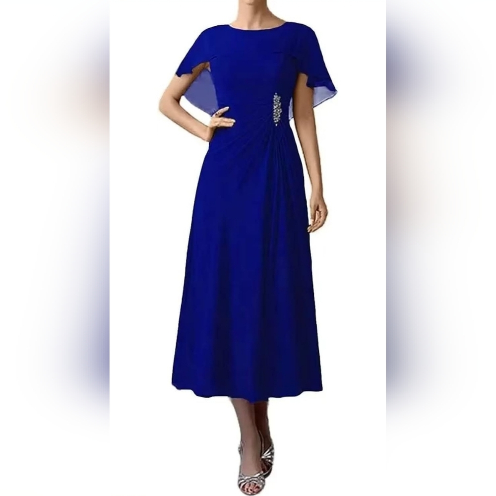 Royal blue dress